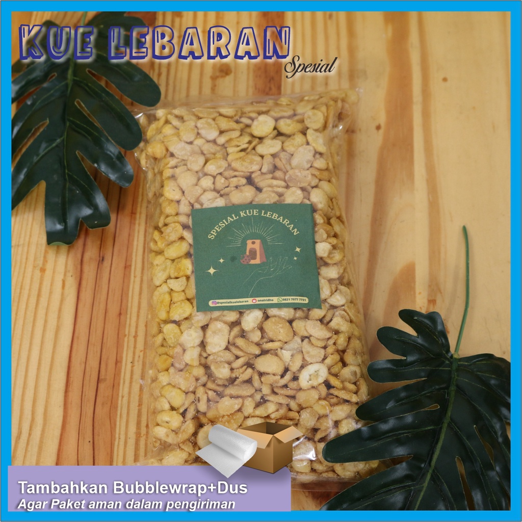 

Kacang Koro Rasa Original Kacang Jaipong Kemasan 500gr - Spesial Kue Lebaran