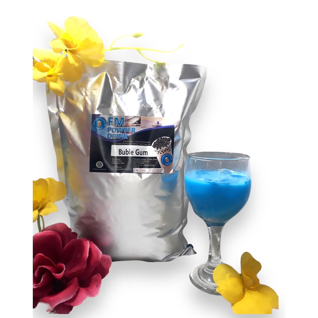 

Bubuk Minuman Bublegum/ Permen Karet FM POWDER