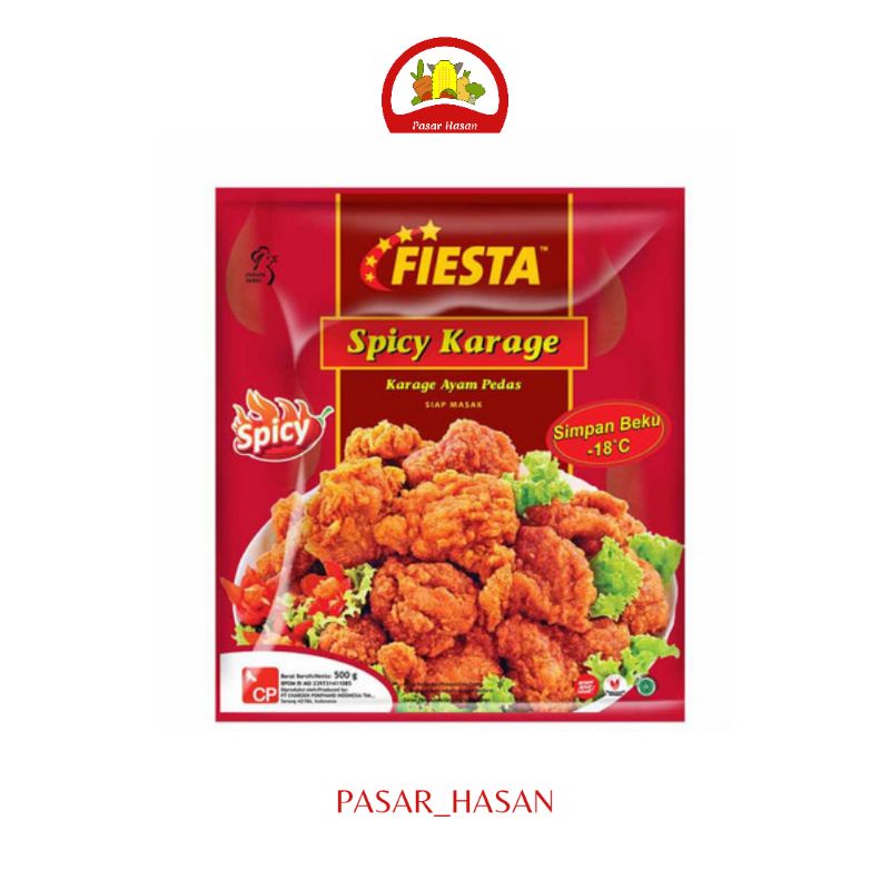 

500gr Spicy Karage Chicken Fiesta | Frozen Food | Pasar Hasan