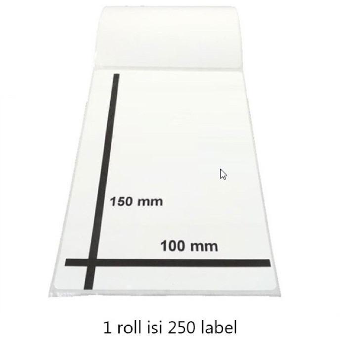

TERLARIS BRANDS FESTIVAL label thermal label stiker barcode label pengiriman 100x150 / 250pcs gas !!