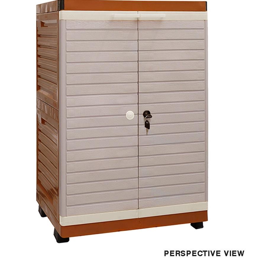 ✼ LEMARI PAKAIAN KUNCI GRAND CLUB MINI 2 SUSUN LEMARI PLASTIK SERBAGUNA CABINET LACI MINIMALIS LEMAR