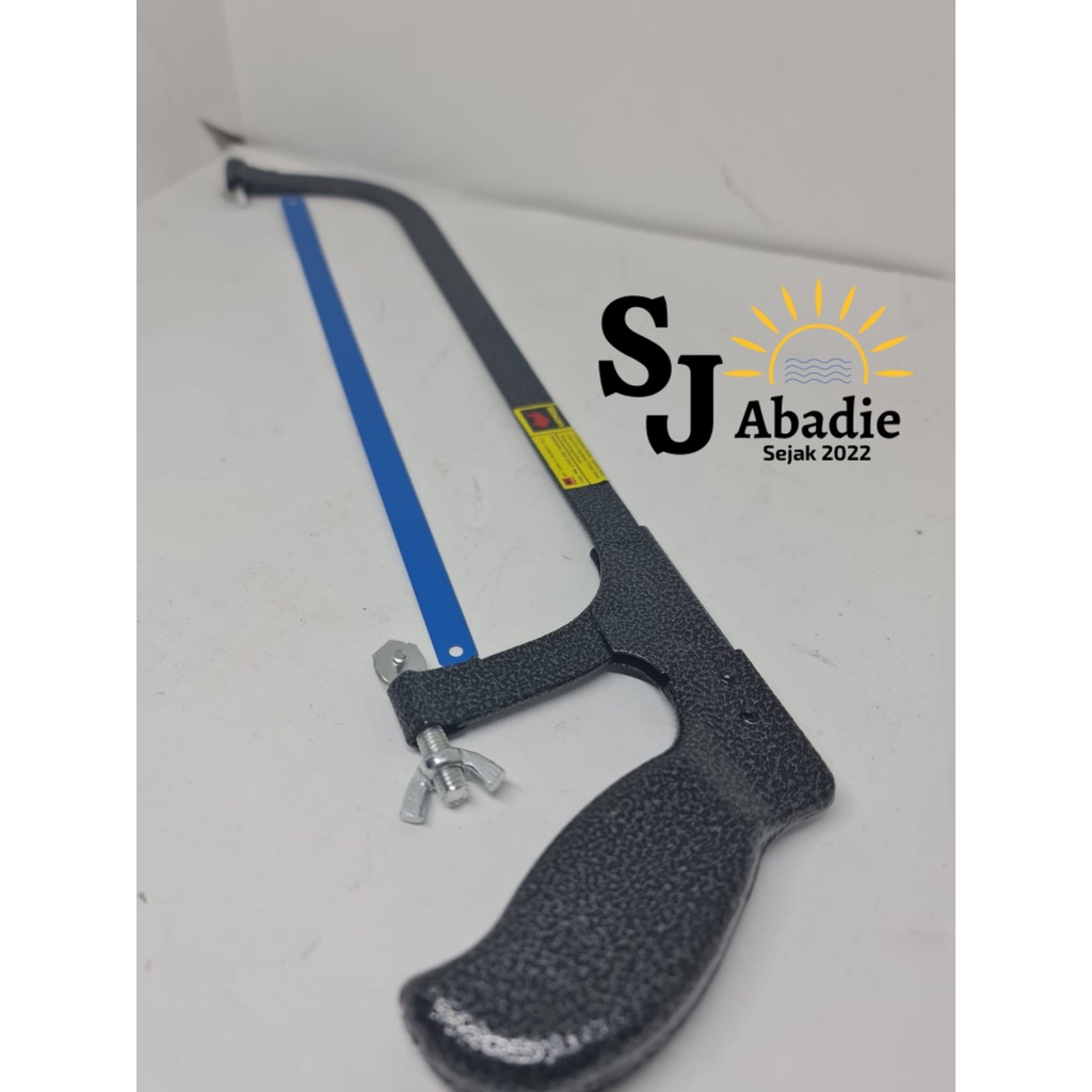 (1 PCS) Stang Gagang Gergaji Hacksaw Besi Heavy Duty BISON | SJ ABADIE |