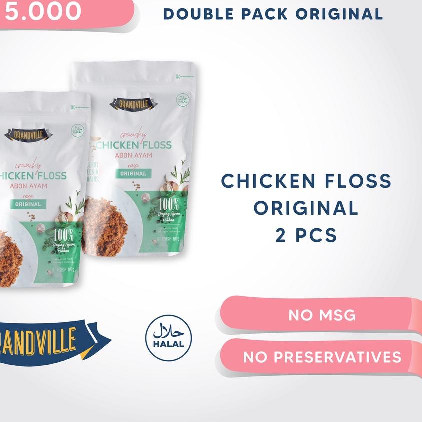 

✈ Grandville Abon AYAM Crunchy Double Pack Original ☑