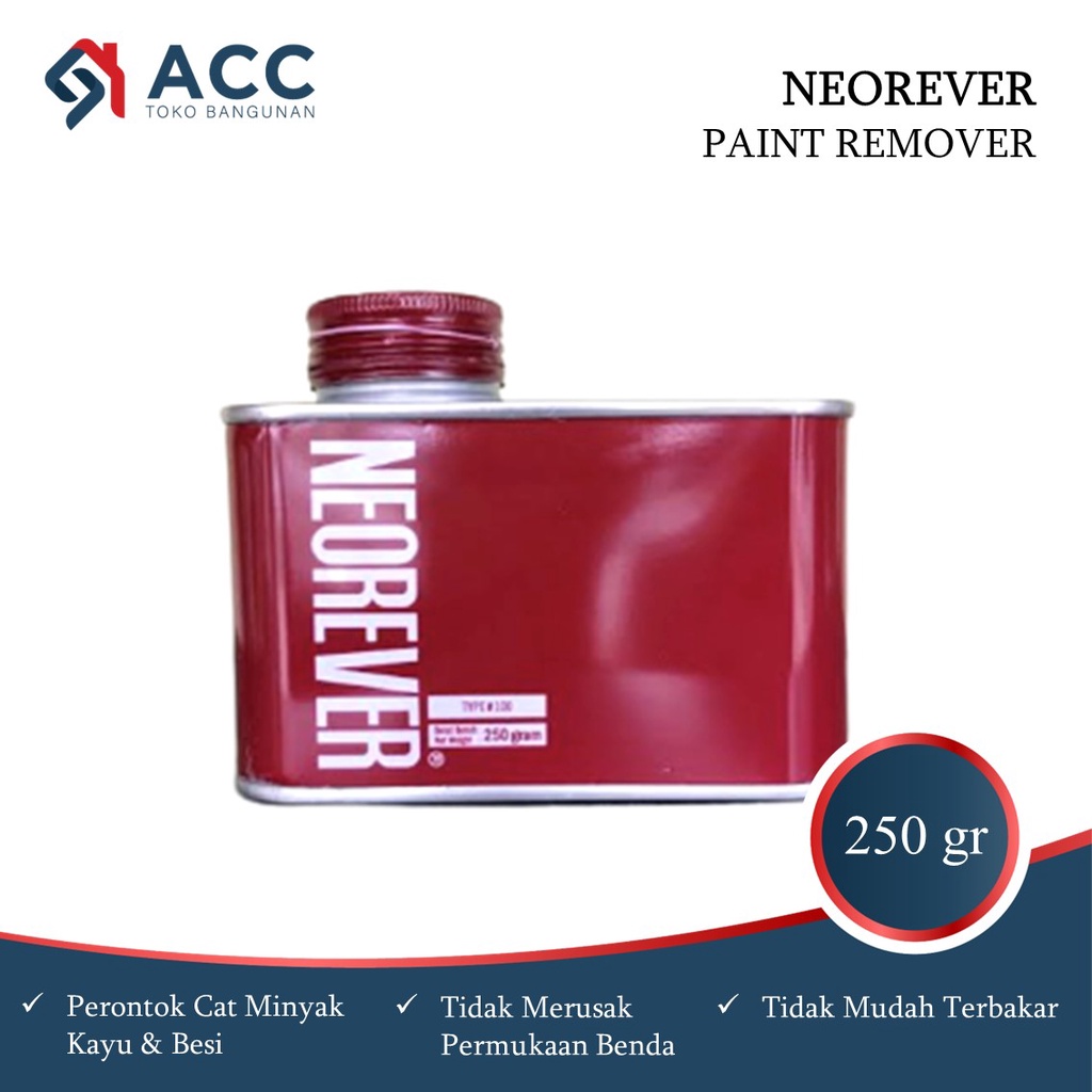 Perontok Cat Neorever 250 gram / Perontok Cat Dinding Minyak