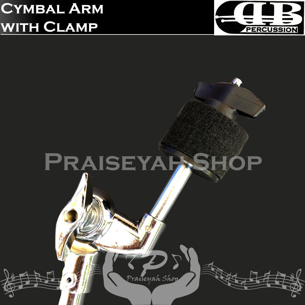 Stand Cymbal Arm with Clamp DB Percussion Holder Adaptor CBC-02