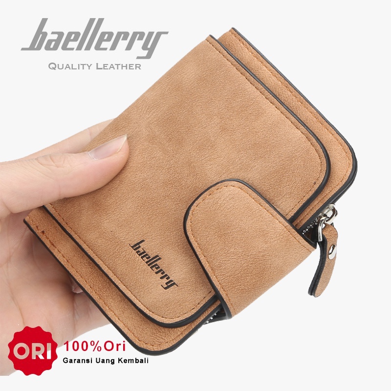 BAELLERRY N2346 Dompet Wanita Kecil Bahan Kulit PU Leather Premium WATCHKITE WKOS