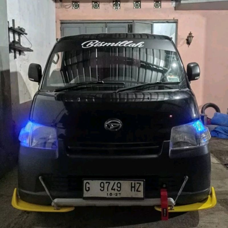 Full Variasi Winglet Warna Lips Variasi Bemper Mobil Elf Truk/Engkel Bus Universal Diffuser