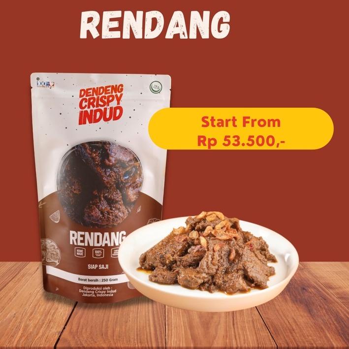 

○ Rendang Sapi Indud 125 Gram - 250 Gram ❂