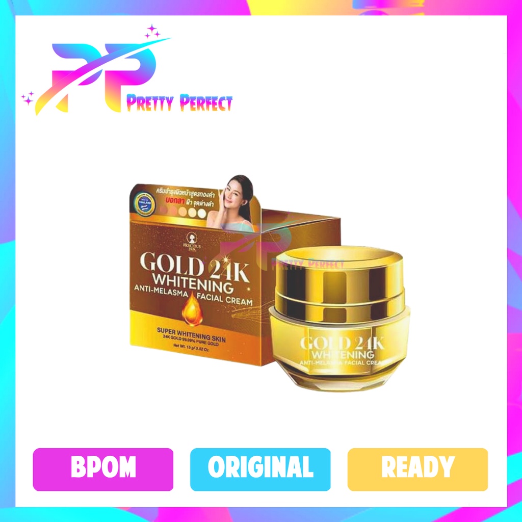 Precious Skin Gold 24K Whitening Anti Melasma Facial Cream