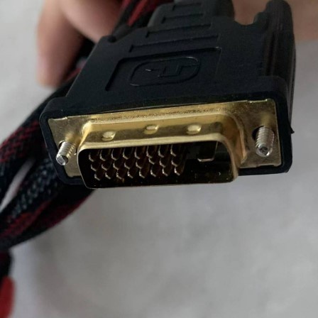 Kabel DVI TO HDMI 1.5 Meter Converter 24+1 DVI-D 24 pin Adapter Konek