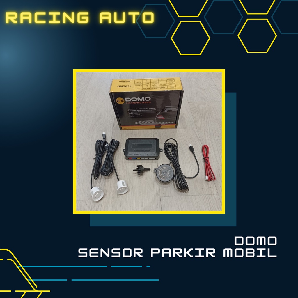 Domo Sensor Parkir Mobil - Putih