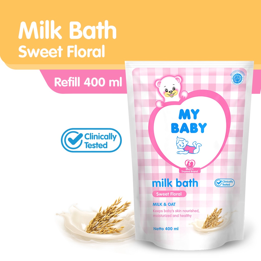 MY BABY MILK BATH / BATH TELON PLUS REFILL 400ML