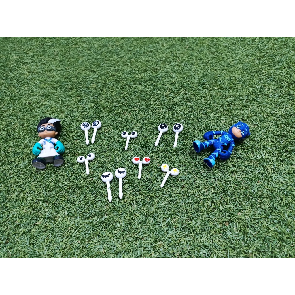 TUSUKAN BENTO MATA / FOOD PICK MOTIF LUCU / HIASAN BENTO KARAKTER