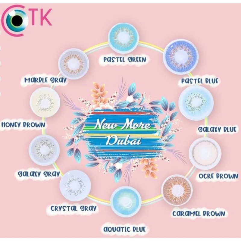 SOFTLENS NEW MORE DUBAI MADE IN KOREA (KHUSUS NORMAL)