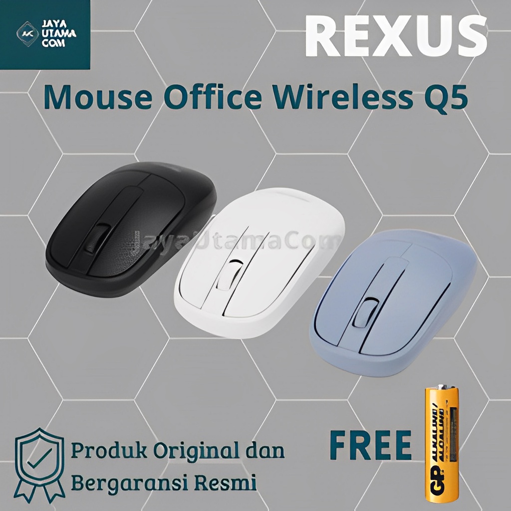 Rexus Mouse Office Wireless Q5 Original