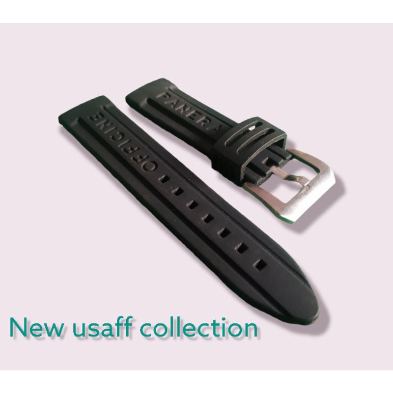 strap Rubber tali jam tangan panerai 24 mm