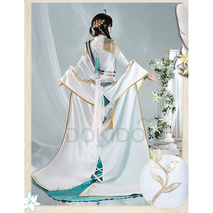 Game Genshin Impact Venti Cosplay Costume Nameless Bard Cosplay Doujin Costume Shounen Venti Cosplay