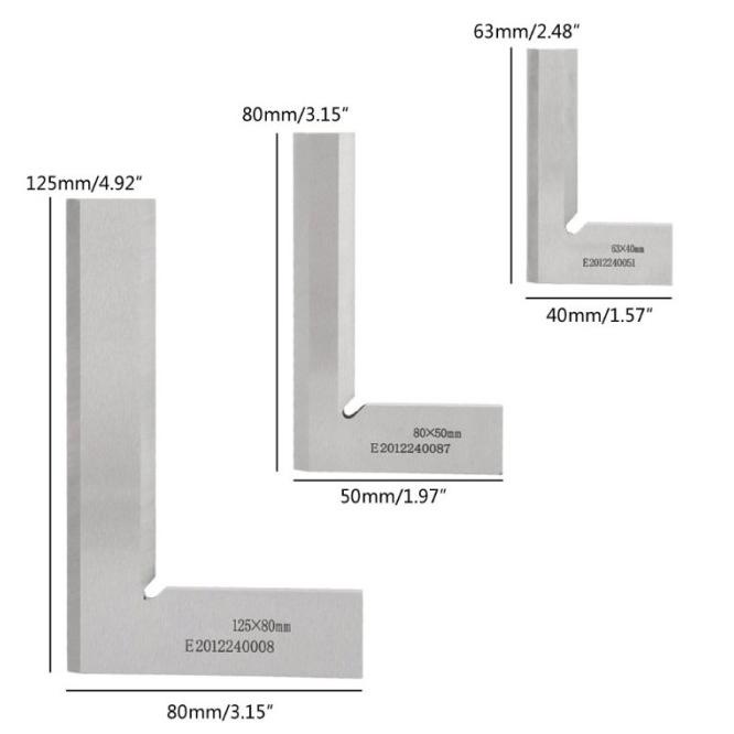 

Penggaris Siku Machinis Precision Speed Square Angle 90 Derajat -1Tk40