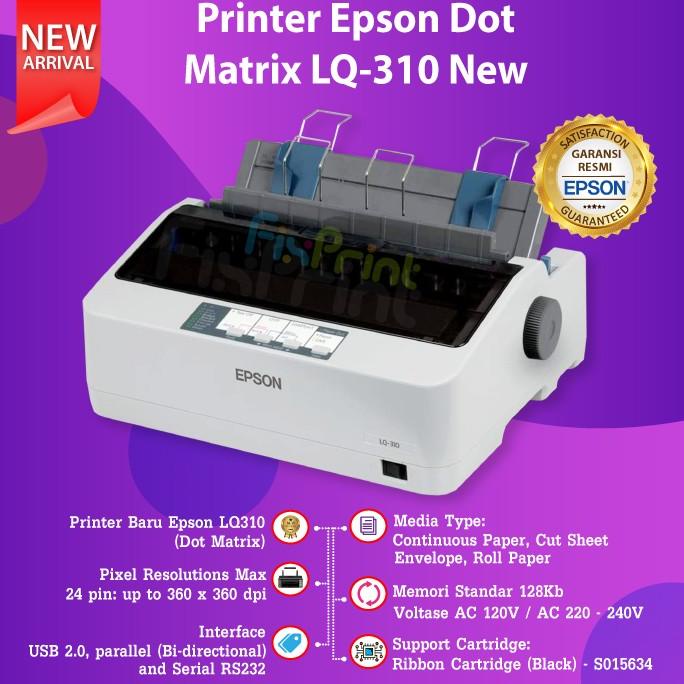 

Printer Epson Dot Matrix LQ310 LQ-310 New BERGARANSI RESMI