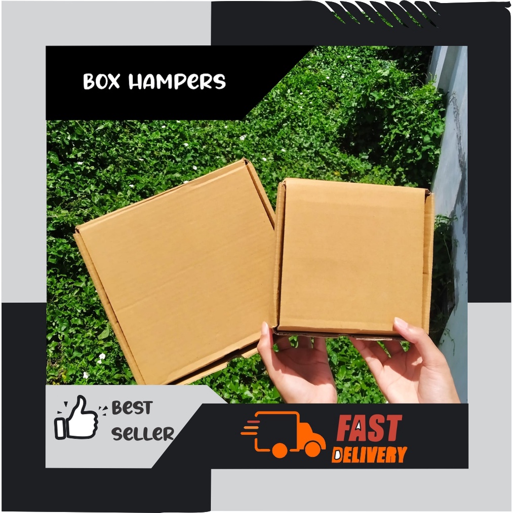 

[MIN 5 PCS] BOX HAMPERS 16x16x5