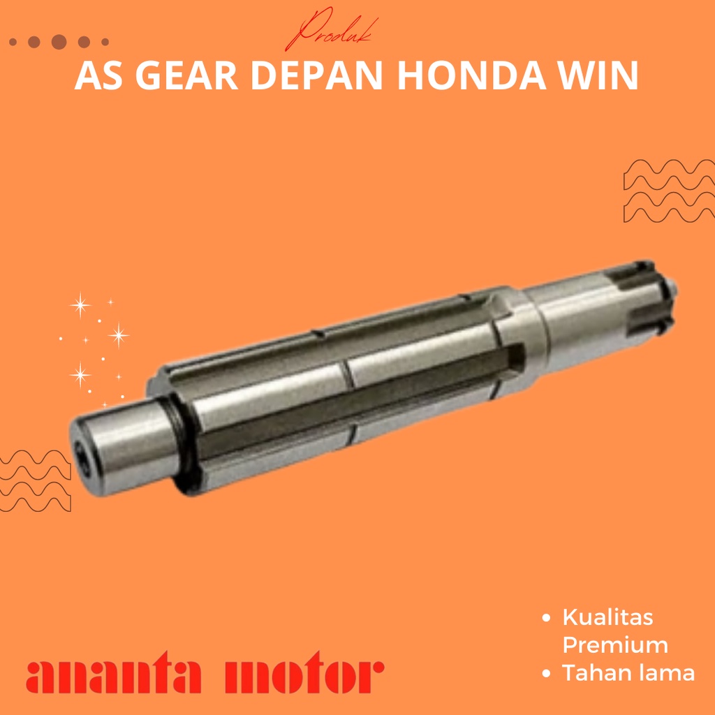 AS GEAR DEPAN WIN HONDA FUKUYAMA AS GIR DEPAN WIN FUKUYAMA