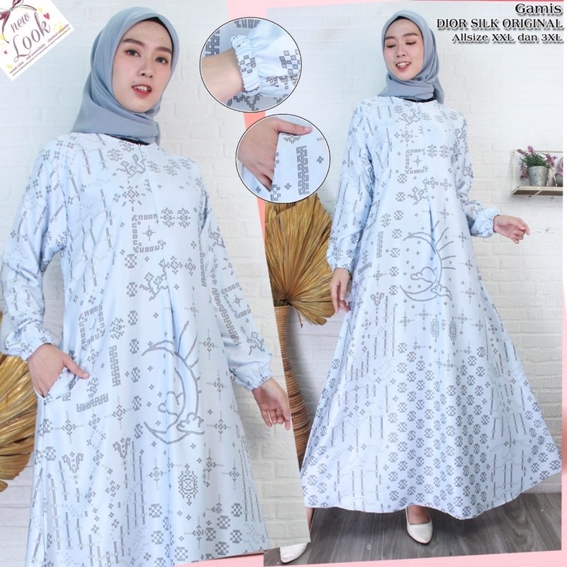 Frayabatik Gamis Maxmara Silky Premium Gamis Laudya Luxury Murah