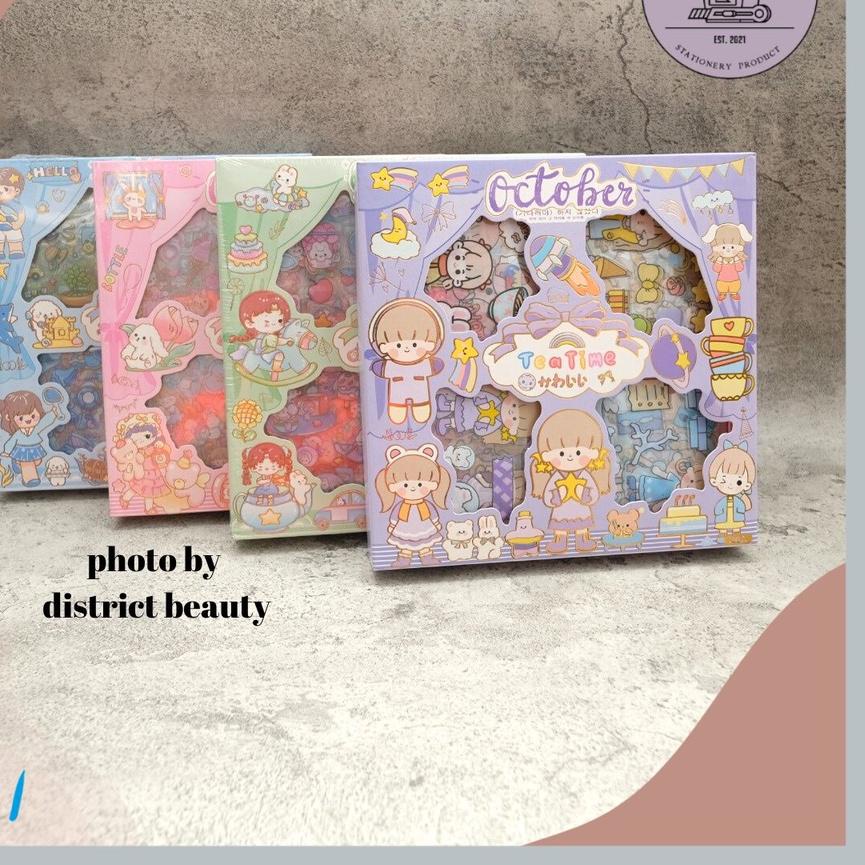 

Terbaik STIKER 100 LEMBAR TEA TIME STIKER TRANSPARAN ANTI AIR VIRAL CUTE GIRL LUCU BISA COD DISTRICT BEAUTY 