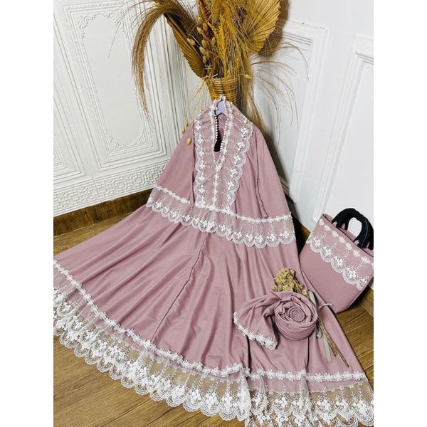 Mukena Renda / Mukena Murah / Mukena viral