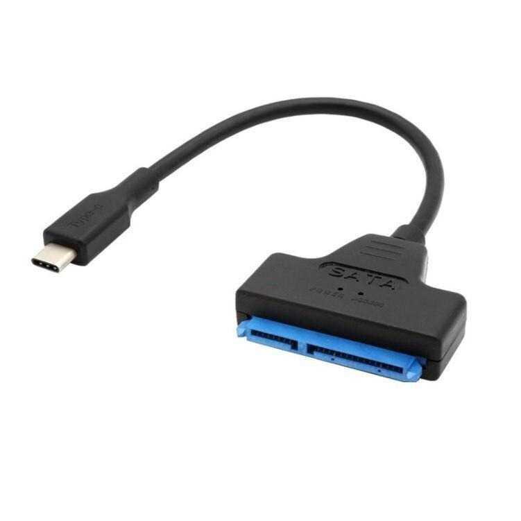 SATA to USB Type C 3.1 HDD SSD Adaptor - YW-4072 - Black