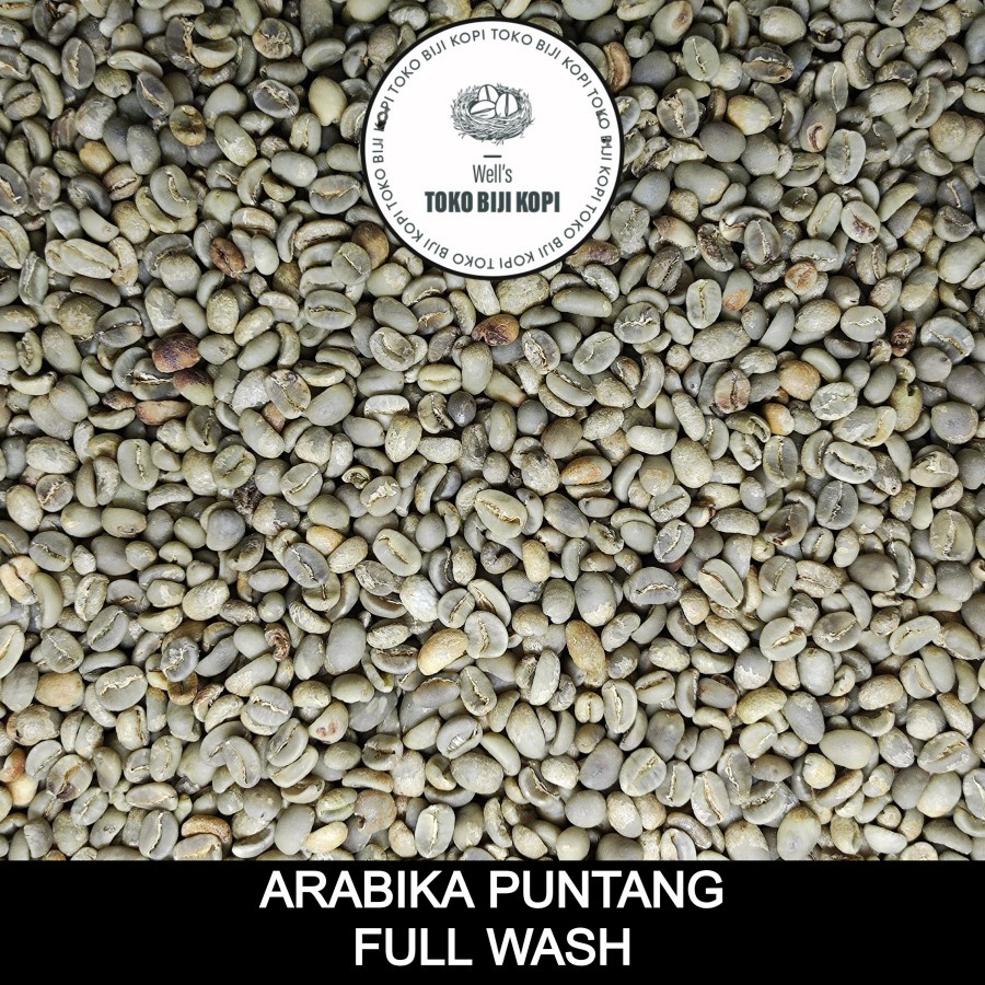 

GREEN BEAN ARABIKA JAWA BARAT PUNTANG FULL WASH GRADE 1 - 1 KG