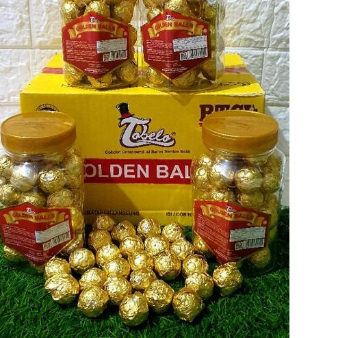 

♘ Tobelo Golden balls ( 1 Dus ) - Golden ball tobello ➨