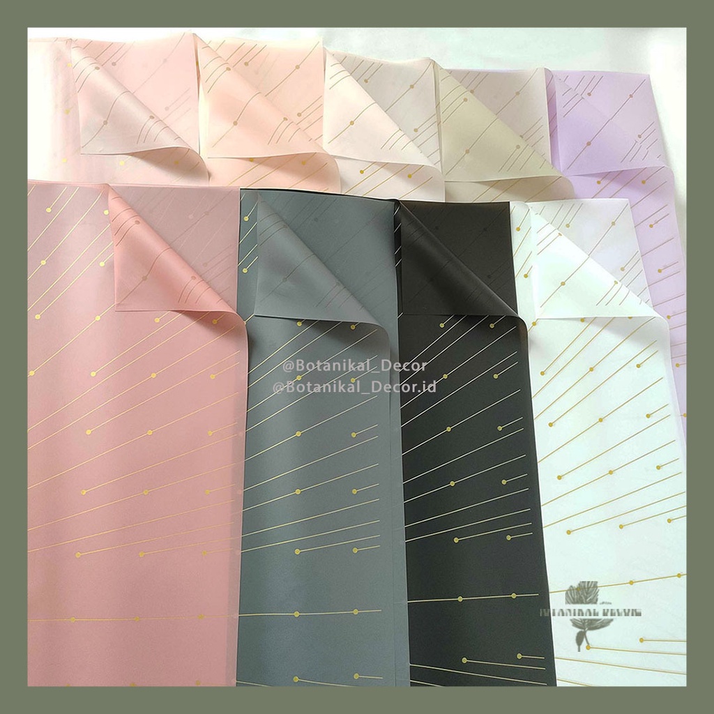 

Perseids Meteor Shower Wrapping Paper Kertas Buket Flower Wrapping Waterproof Paper Bunga Wrapping Cellophane Ketras Florist Material Hand Bouquet Kertas Bunga