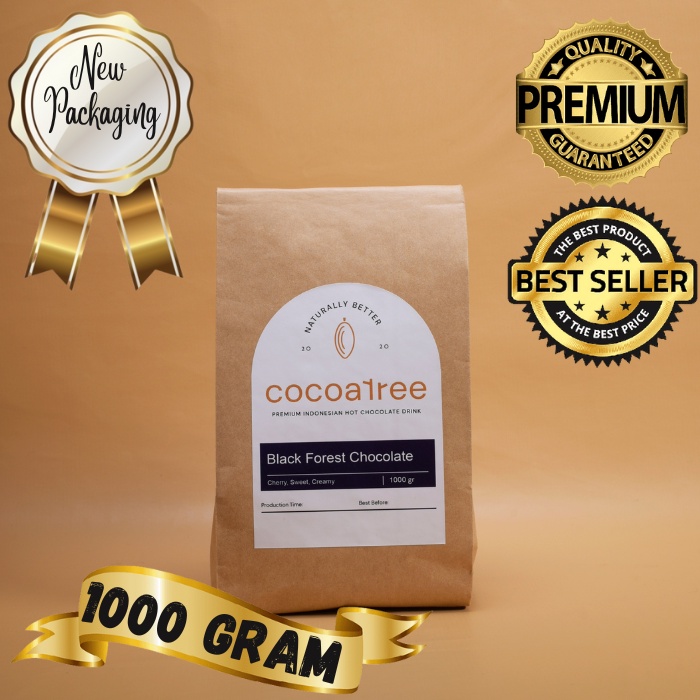 

Coca1ree Healthy Premium Hot Chocolate Mix Black Forest Chocolate 1Kg
