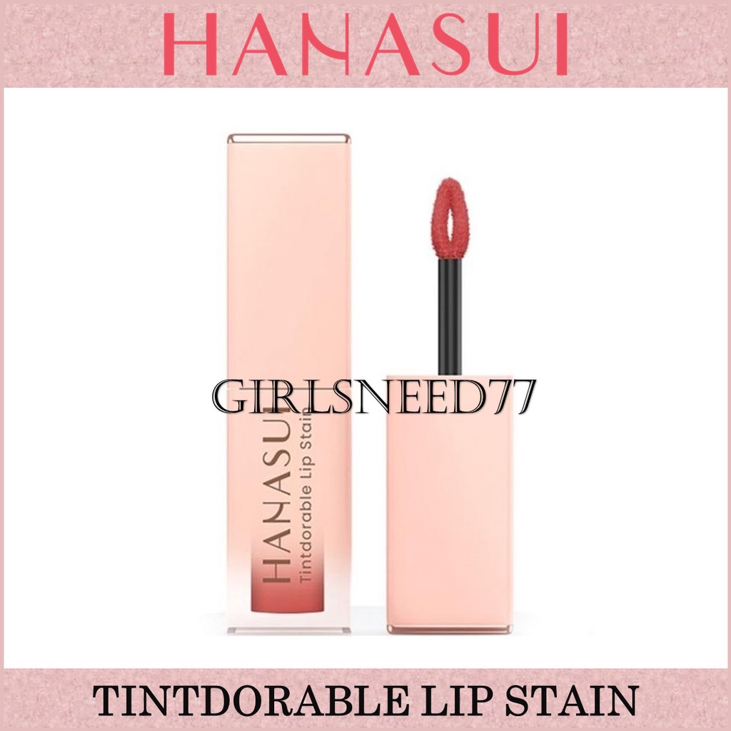 READY NEW SHADE Hanasui Tintdorable Lip Stain GIRLSNEED77 Liptint Hanasui Lip Tint Medan