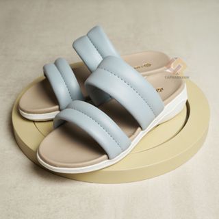 CAPHARNAUM [DAK201] Sandal Selop Puffy Ban 2 Anak Perempuan Sendal Slip On Anak Perempuan