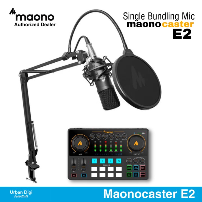 Terlaris Maono Maonocaster E2 Single Bundle Mic Maono A03
