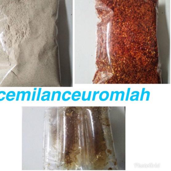 

✿ Bumbu bacil baso aci ( 3 macam) 1000gr minyak rempah asin pedas ada biji cebenya total 1kg murah ♤