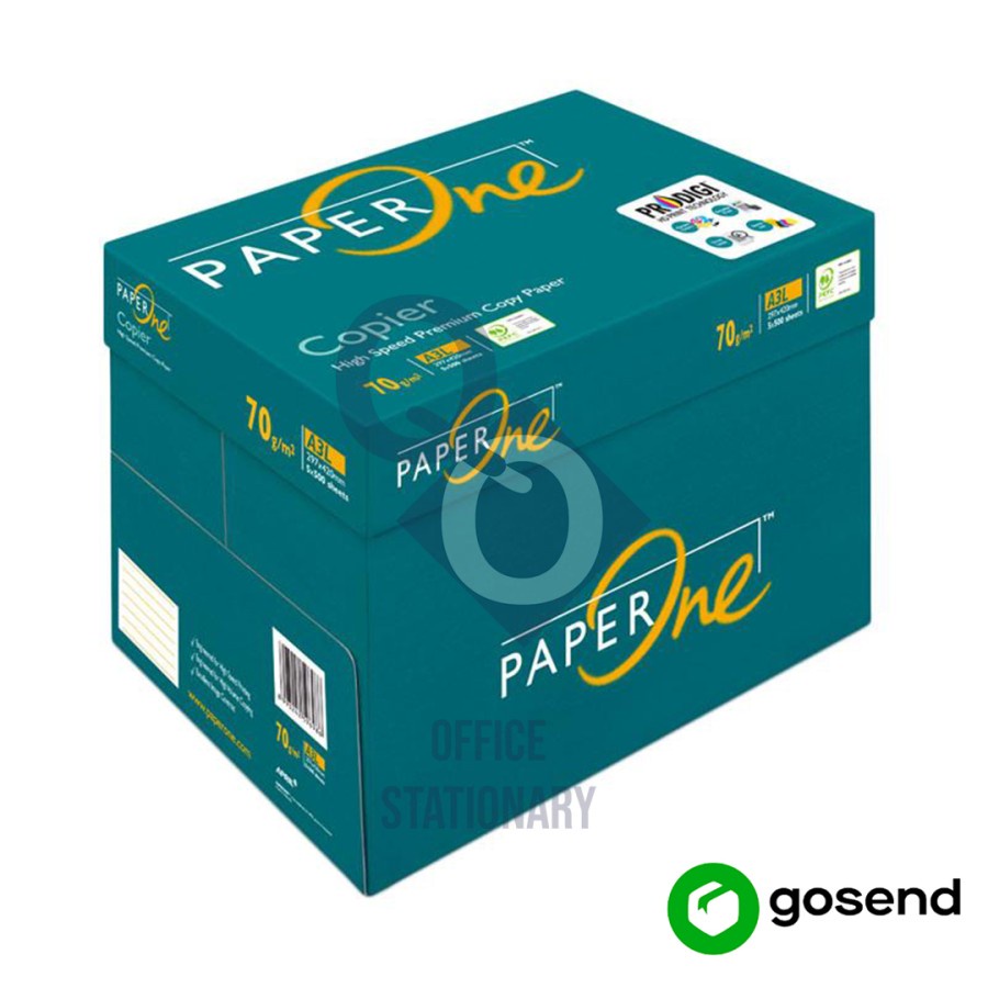

Kertas HVS Paperone Paper One A3 70gr 75 gram per dus / khusus gosend