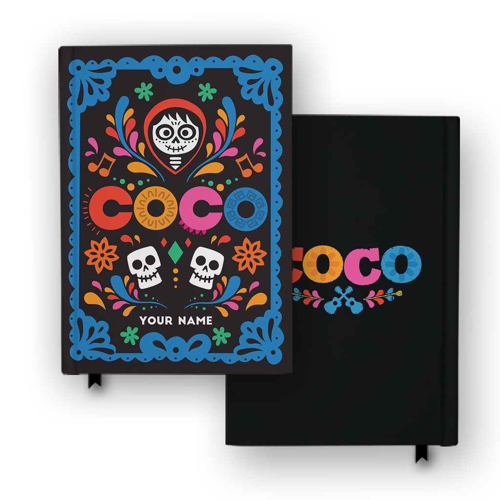 

Notebook Buku Coco 3 Cartoon Hardcover Jurnal Custom Diary Jurnal Agenda A5 A6