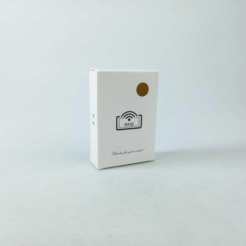 Dompet Kartu Anti RFID Card Wallet with AirTag Slot - M218 - Black