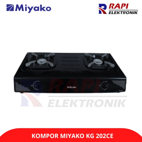 Kompor Gas Miyako KG 202 CE - Tungku Eco Burner untuk Rumah Tangga dan UMKM Kuliner
