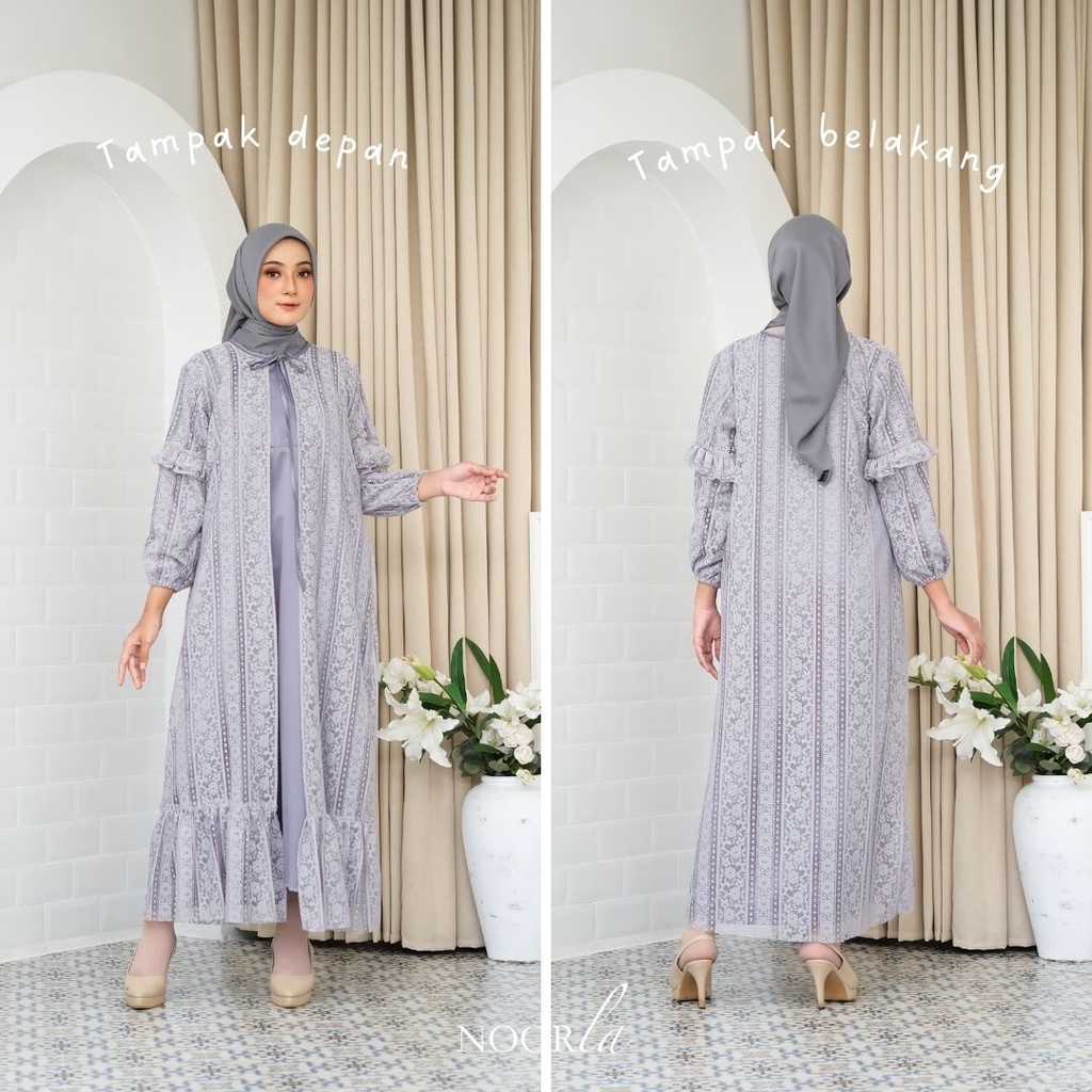 NOORLA - HASNA GAMIS / MAXI DRESS FASHION MUSLIM