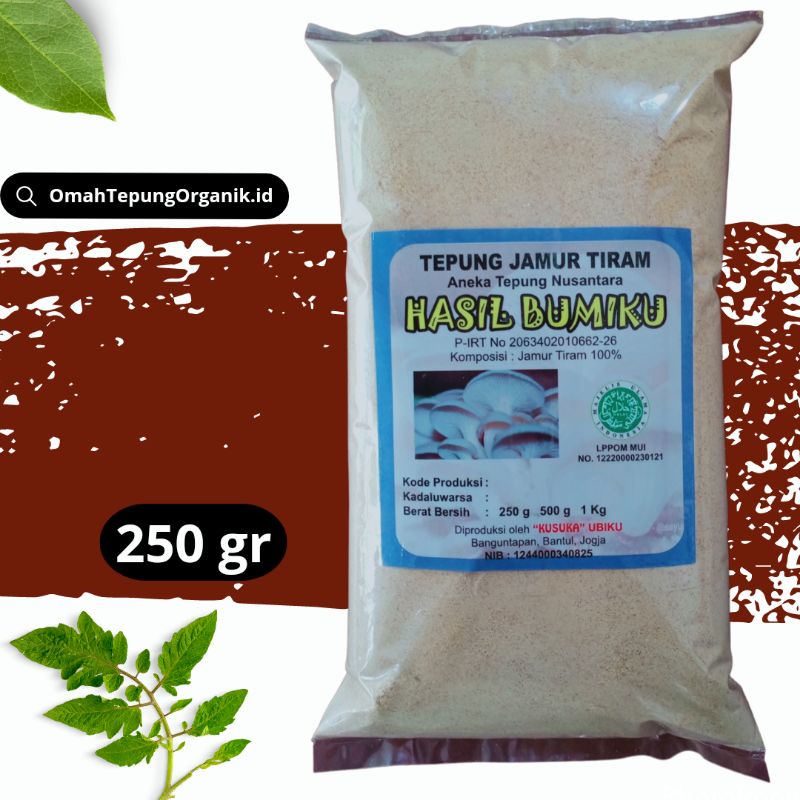 

Tepung JAMUR TIRAM 250 gram/bubuk Jamur Tiram kemasan 250 gram/Jamur Tiram bubuk kemasan 250 gram/osyster MUSHROOM powder 250 gram/TEPUNG bahan MSG Organik/Bubuk MSG Organik/Bubuk Bahan MSG 250 gram