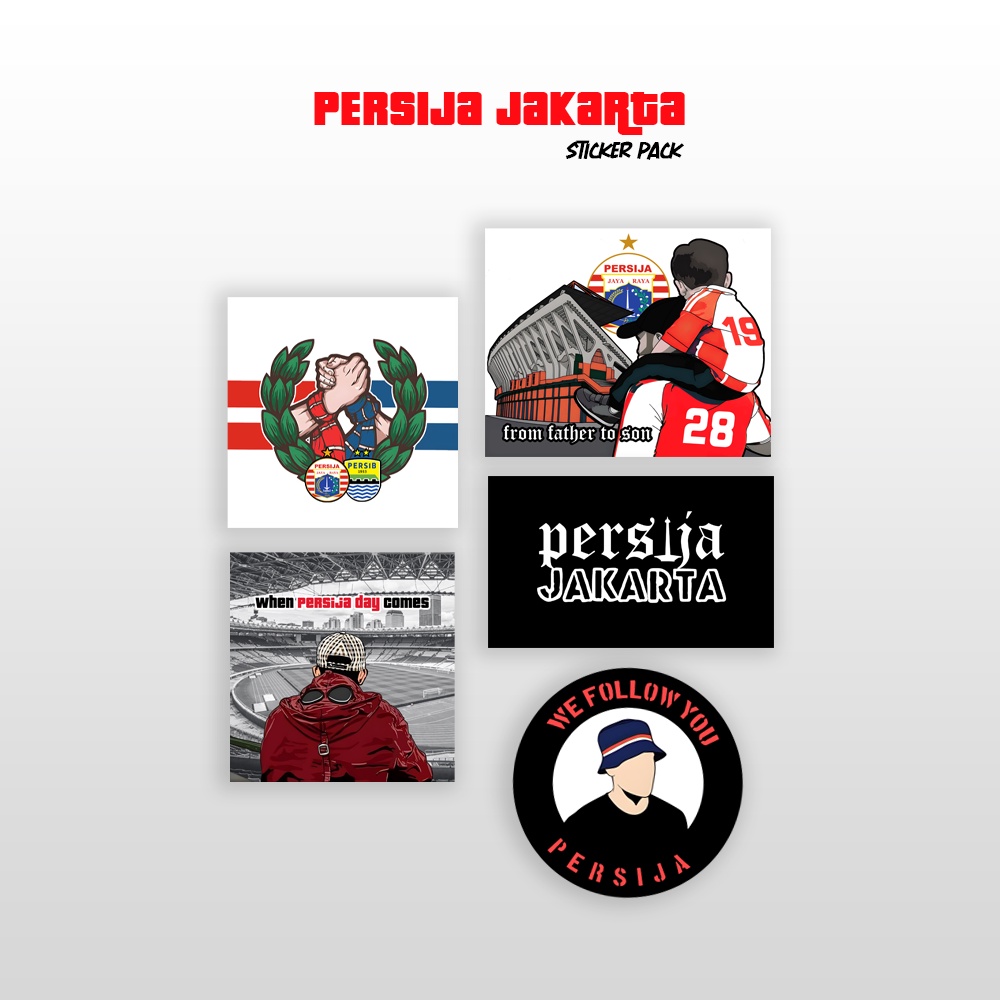 

Sticker Pack Persija Jakarta x Persib Bandung
