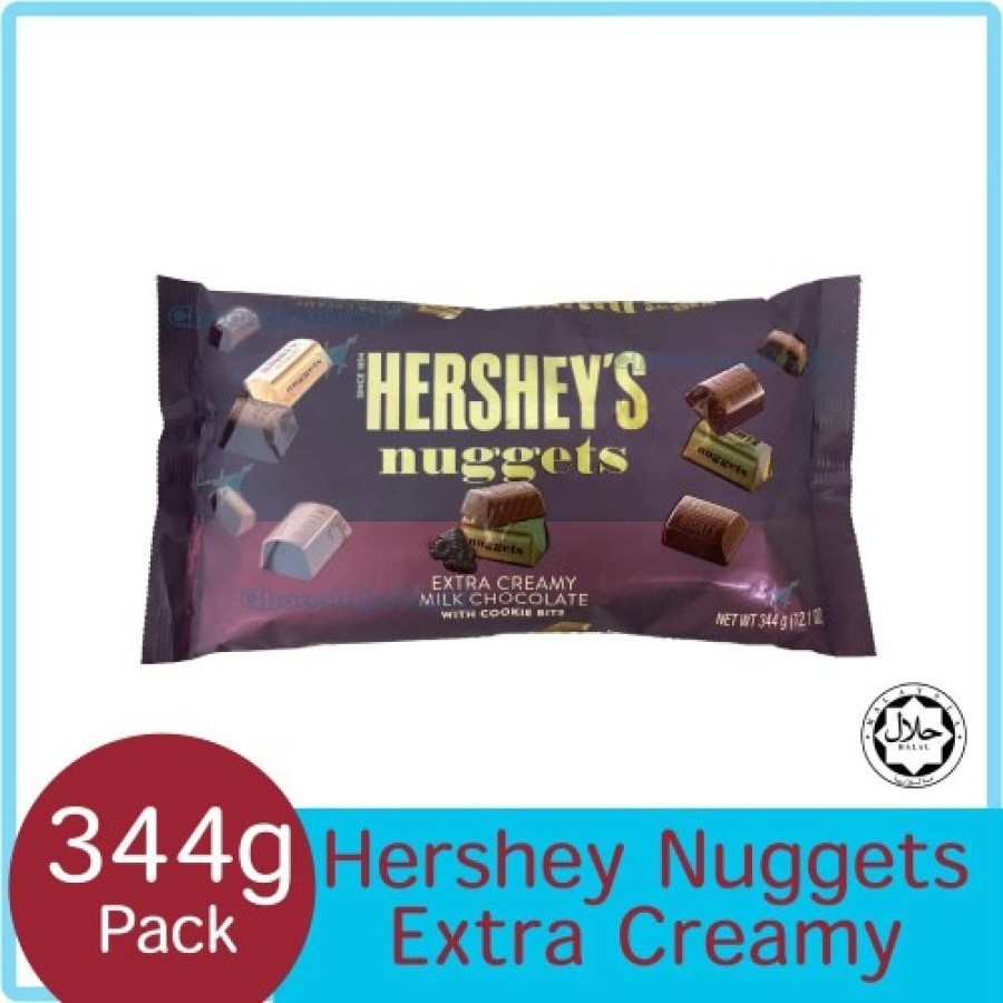 

HERSHEY'S Hershey Nuggets Extra Creamy Milk Chocolate with Cookie Bits