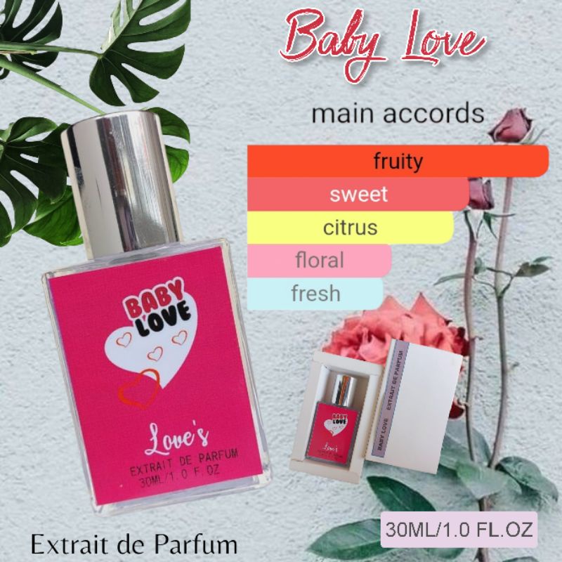 PARFUM WANITA TAHAN LAMA EDT DAN EXTRAIT BABY LOVE 30ML DAN 50ML