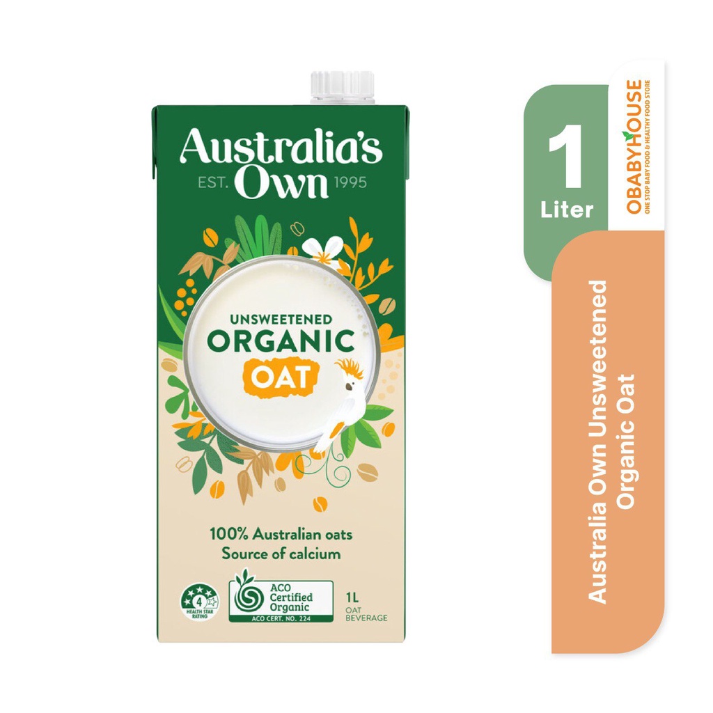 Australia Own Organic OAT Unsweetened 1L