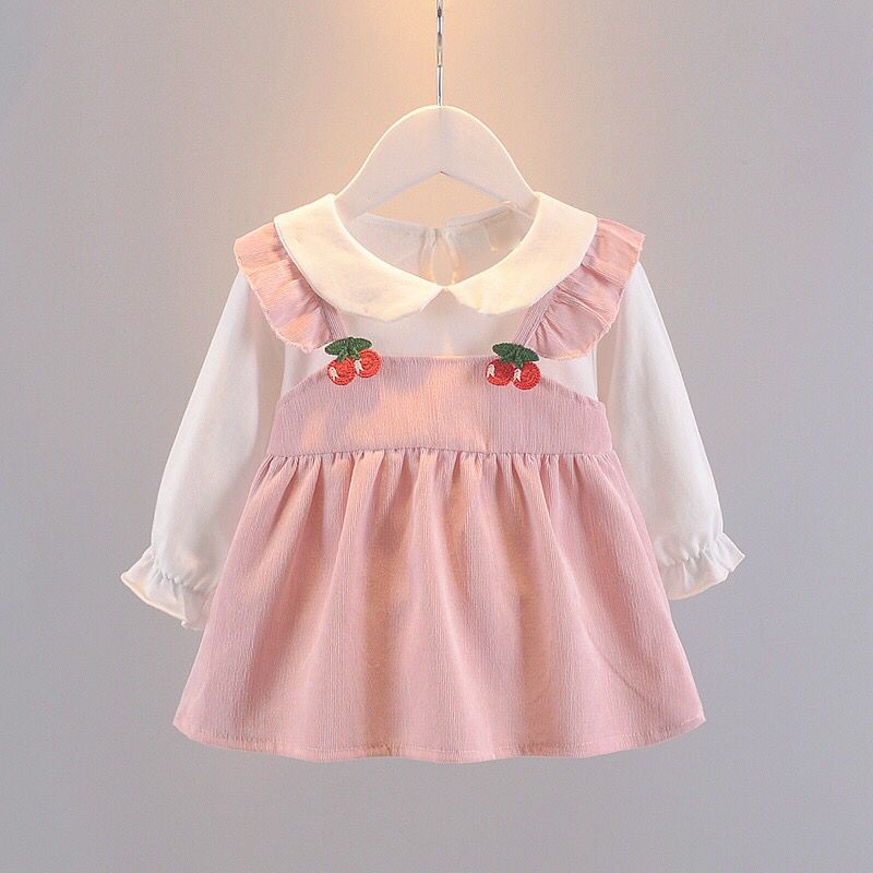 BARU LIA038 JIN KYUNG Dress Korea Bayi Perempuan Fashion Terlaris Baju Pesta Pergi Jalan