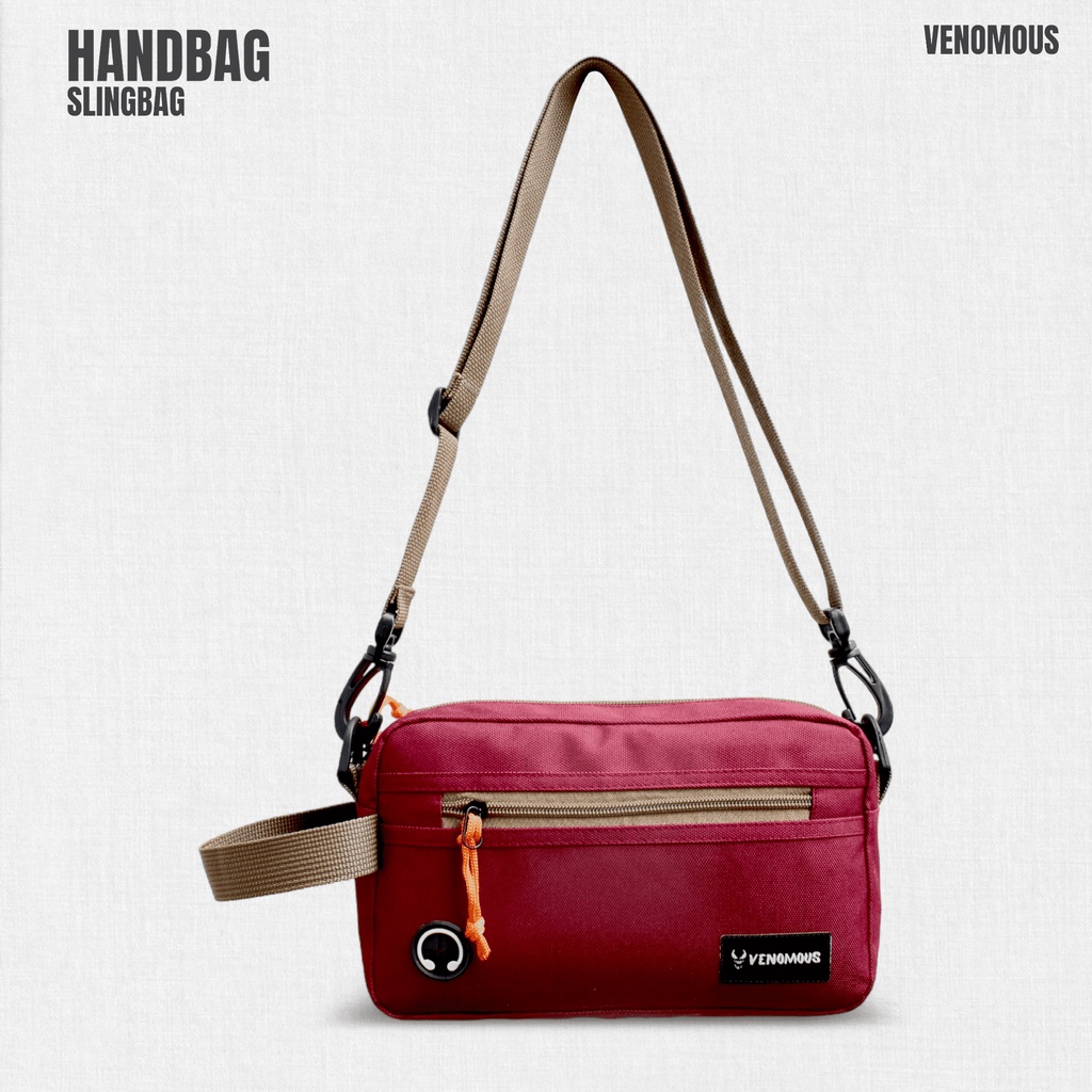 Tas Selempang Slingbag Madie Venomous - Maroon