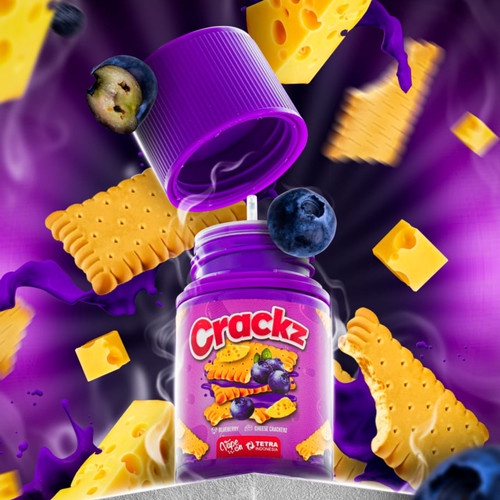 Crackz Blueberry Cheese V6 Creamy 60ML Freebase